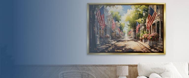 frame your patriotism. Shop Art.