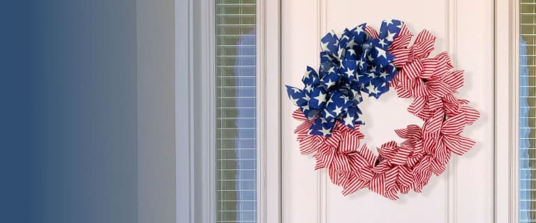America in bloom. Shop Wreaths.
