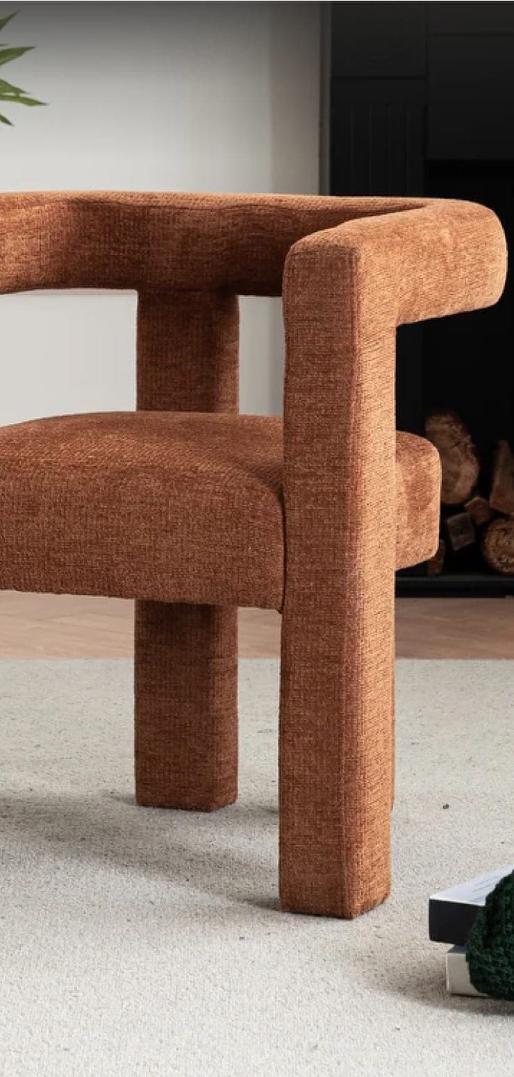 Luxe Lounging. Shop Seating.