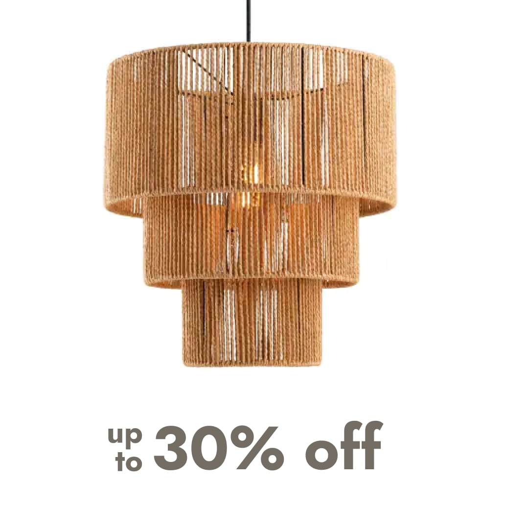 up to 30% off Lighting