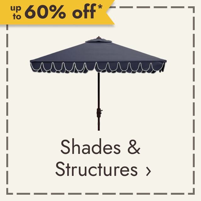 Shades & Structures. up to 60% off