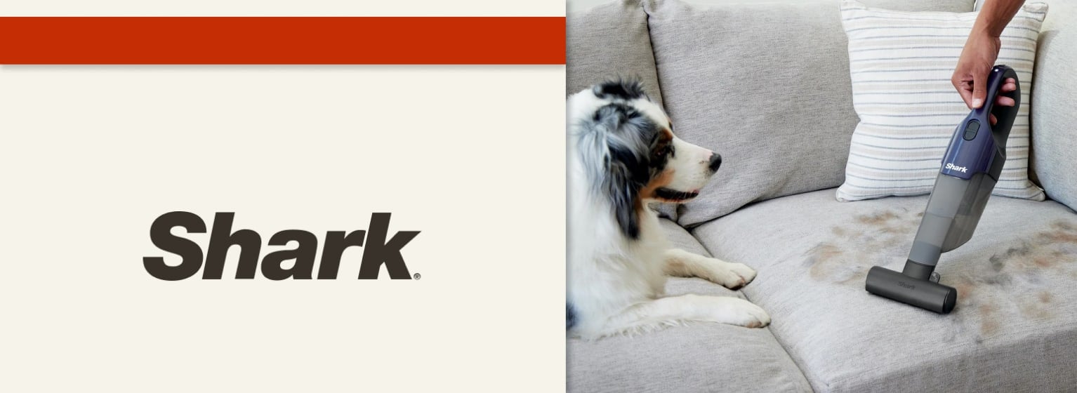 Limited Time Deal. up to 20% off*. Shark. Shop Vacuums.