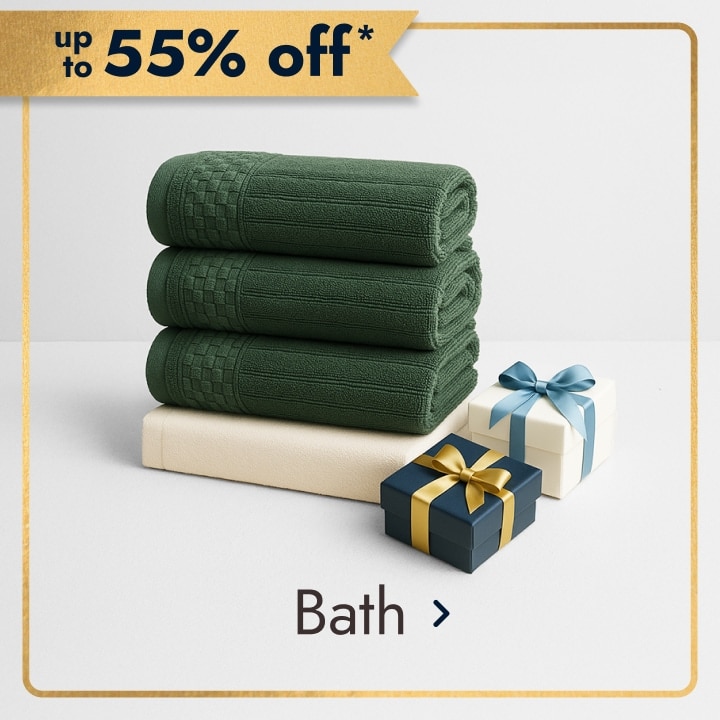 up to 55% off* Bath.