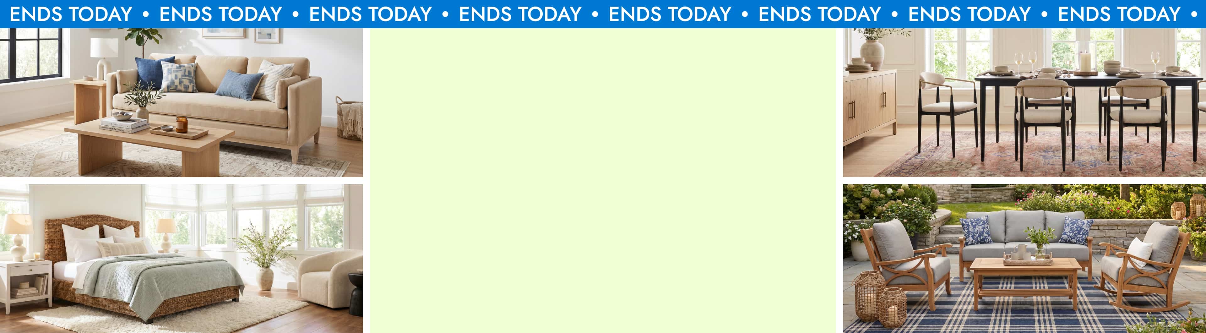72-Hour Furniture Flash Sale. up to 50% off*. Ends Today. Furniture for every room, all on sale. Save Now.