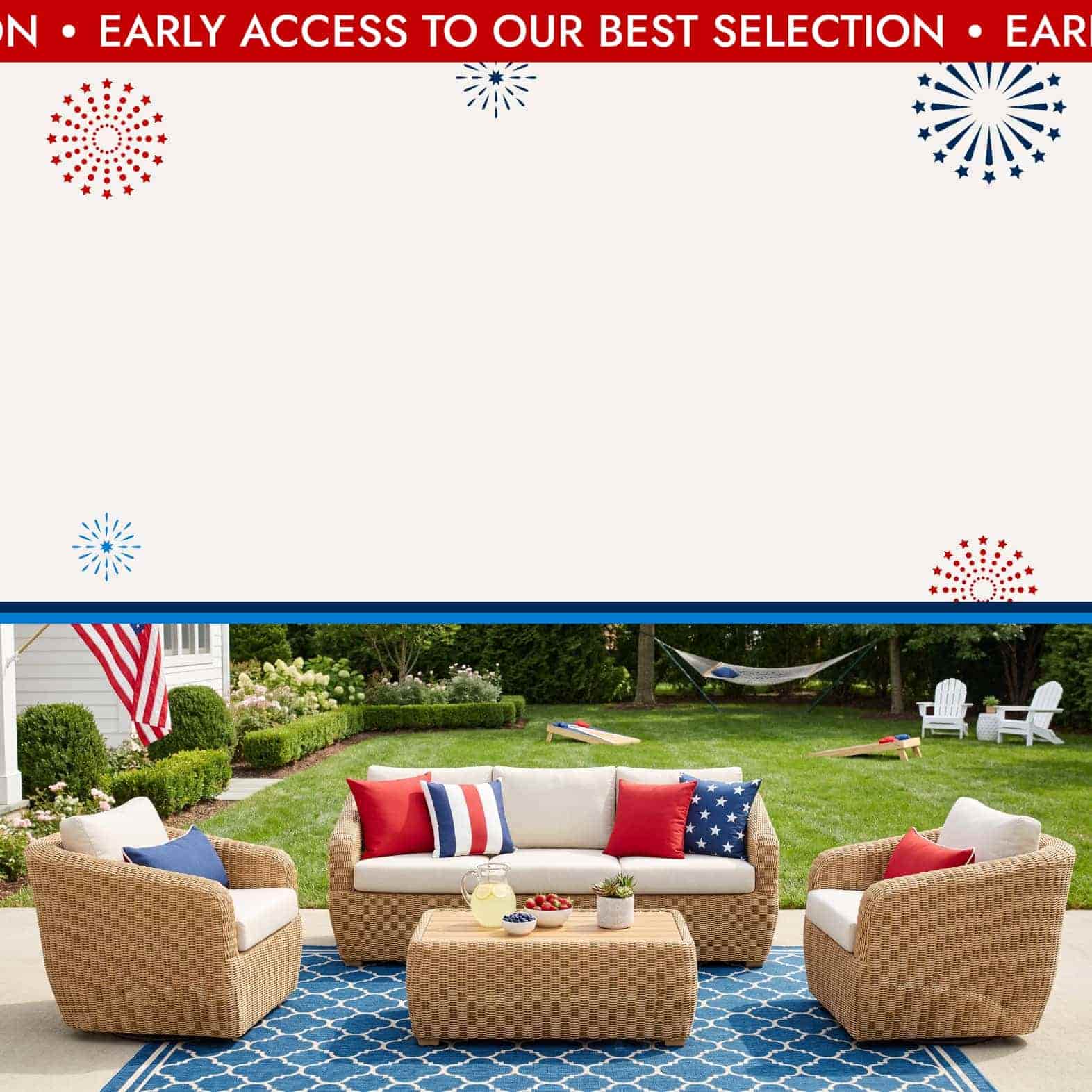 Beyond Big Memorial Day Sale. up to 60% off*. Early access to our best selection. Get a head start on holiday savings. Save Now.