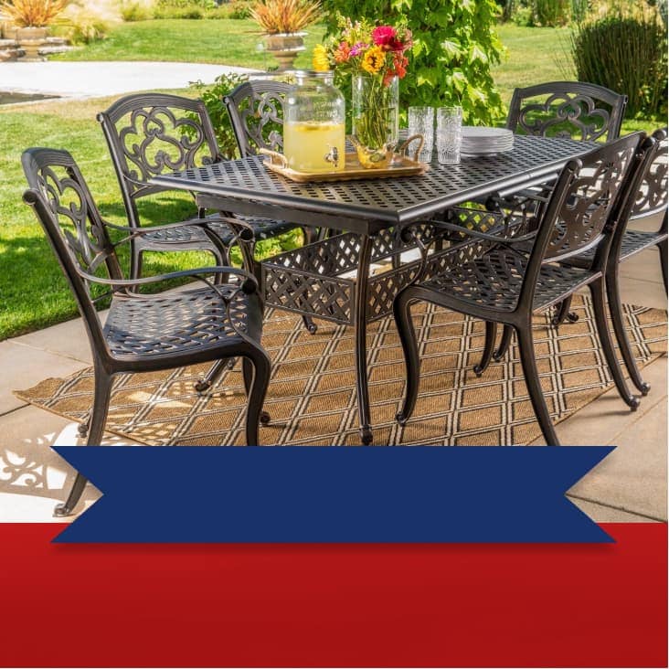 Outdoor Dining. Up to 55% off*.
