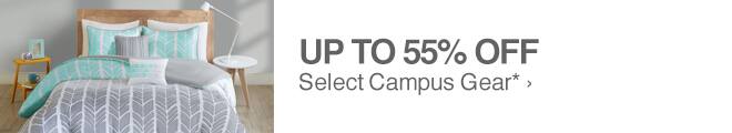 Up to 55% off Select Campus Gear*