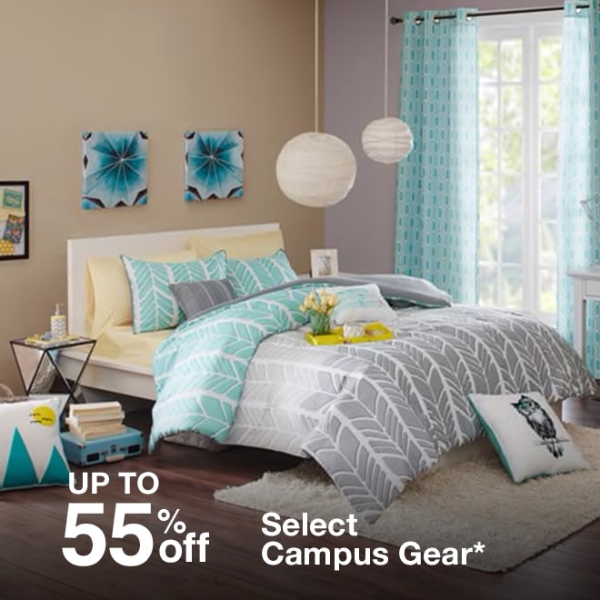 Up to 55% off Select Campus Gear*