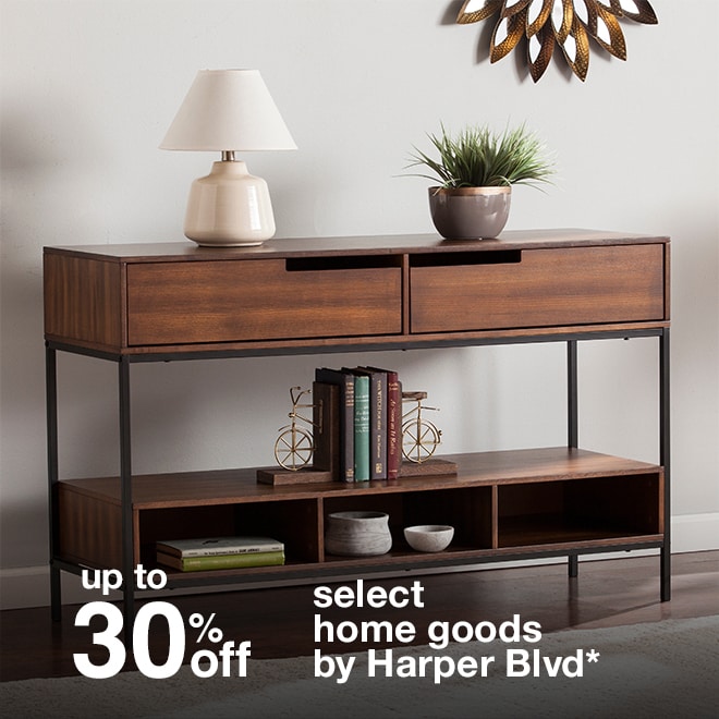 Up to 30% off Select Home Goods by Harper Blvd*