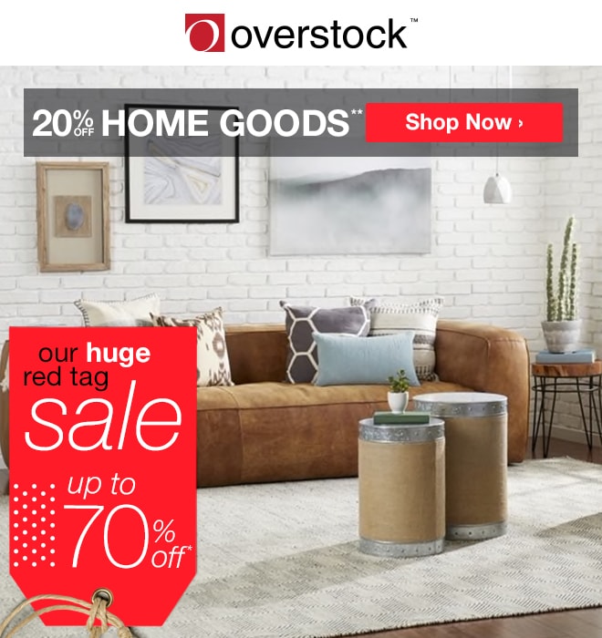 20% off Home Goods Coupon**