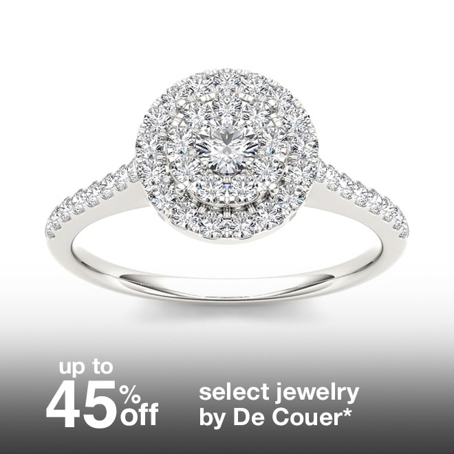 Up to 45% off Select Jewelry by De Couer*