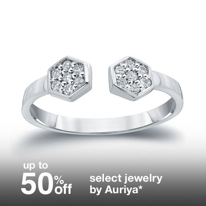 Up to 50% off Select Jewelry by Auriya*