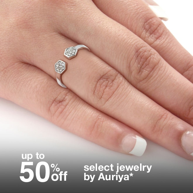 Up to 50% off Select Jewelry by Auriya*