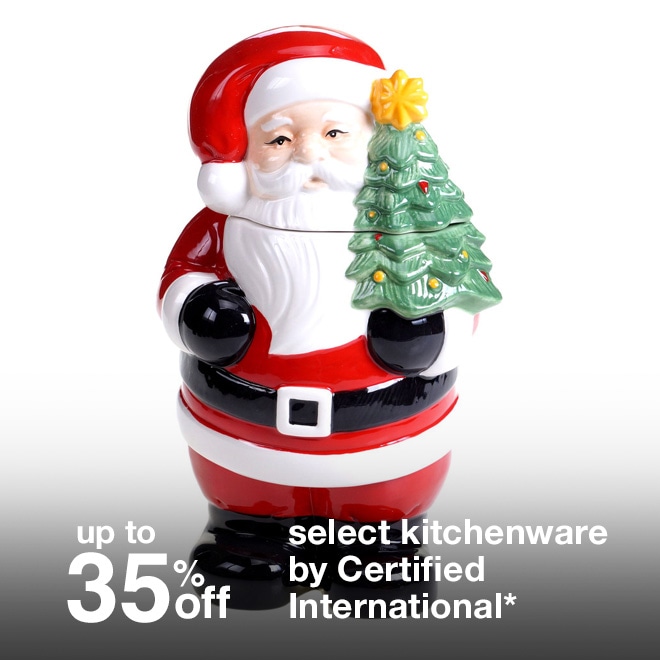 up to 35% off select kitchenware by Certified International*