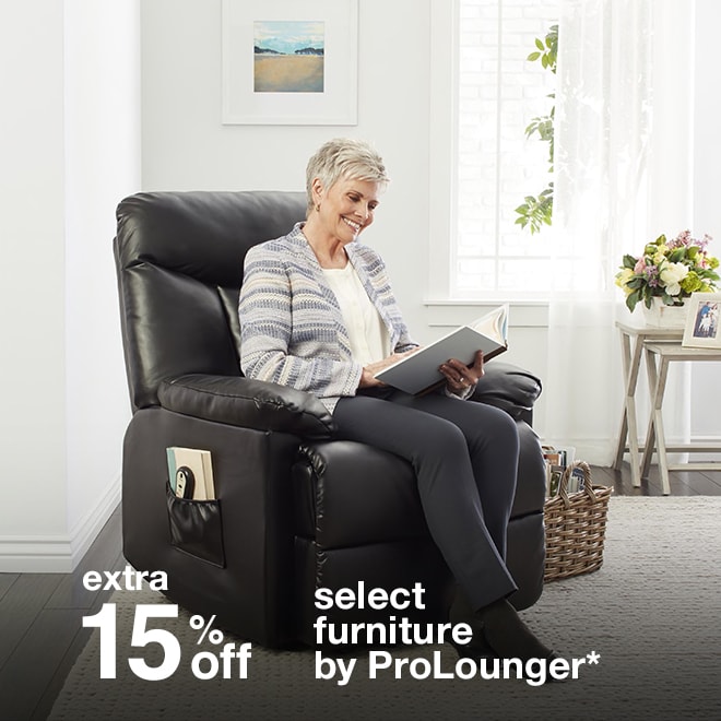 Extra 15% off Select Furniture by ProLounger*