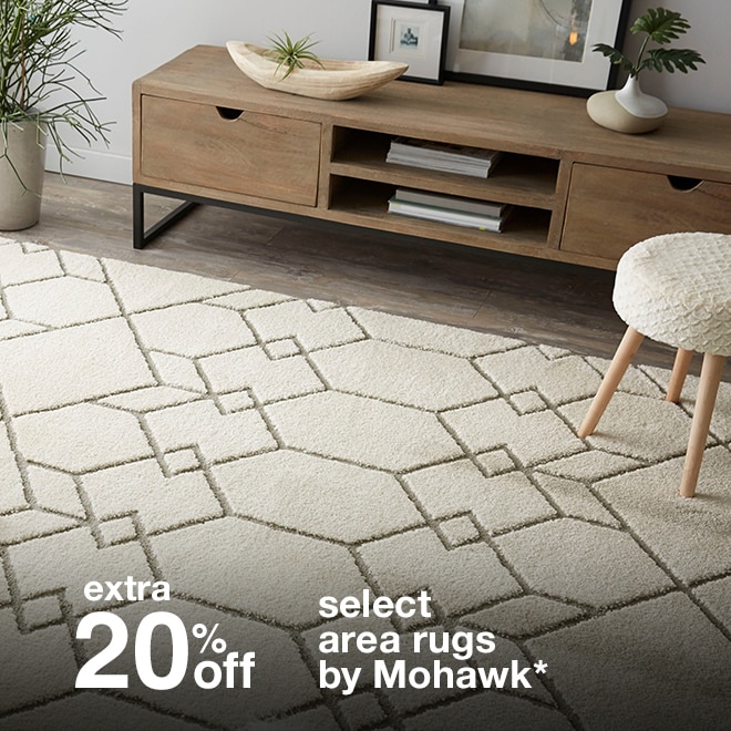 Extra 20% off Select Area Rugs by Mohawk*