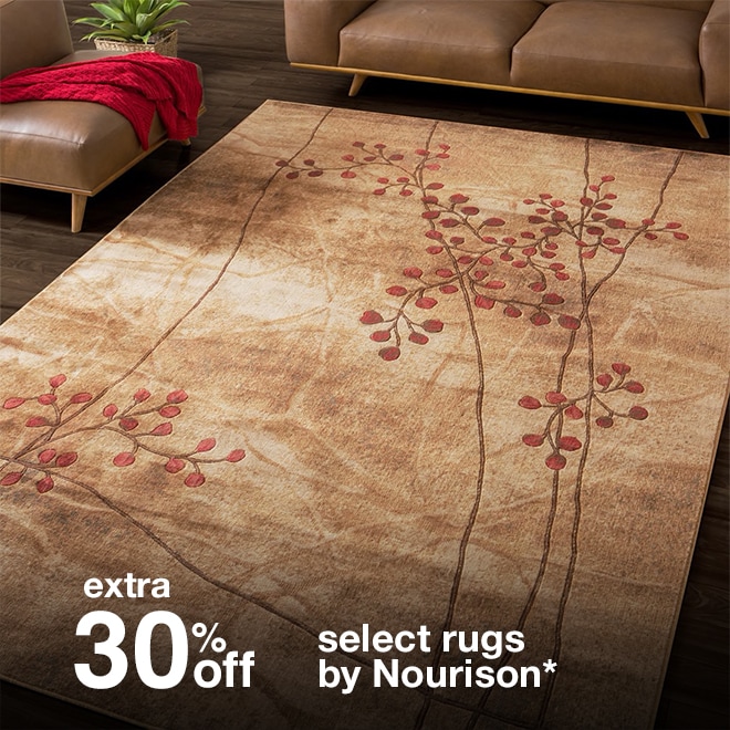 Extra 30% off Select Area Rugs by Nourison*
