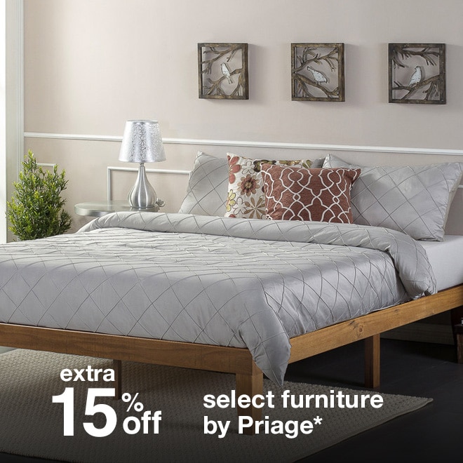 Extra 15% off Select Furniture by Priage*