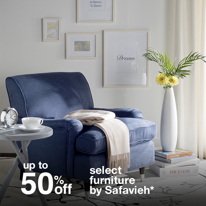Up to 50% off Select Furniture by Safavieh*