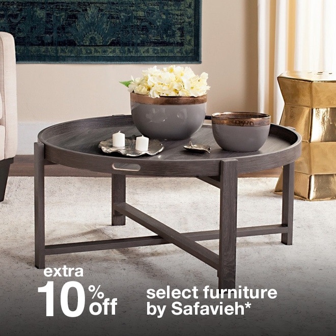 Extra 10% off Select Furniture by Safavieh*