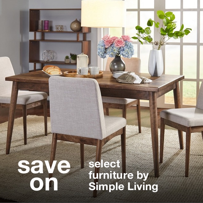 Save on Select Furniture by Simple Living