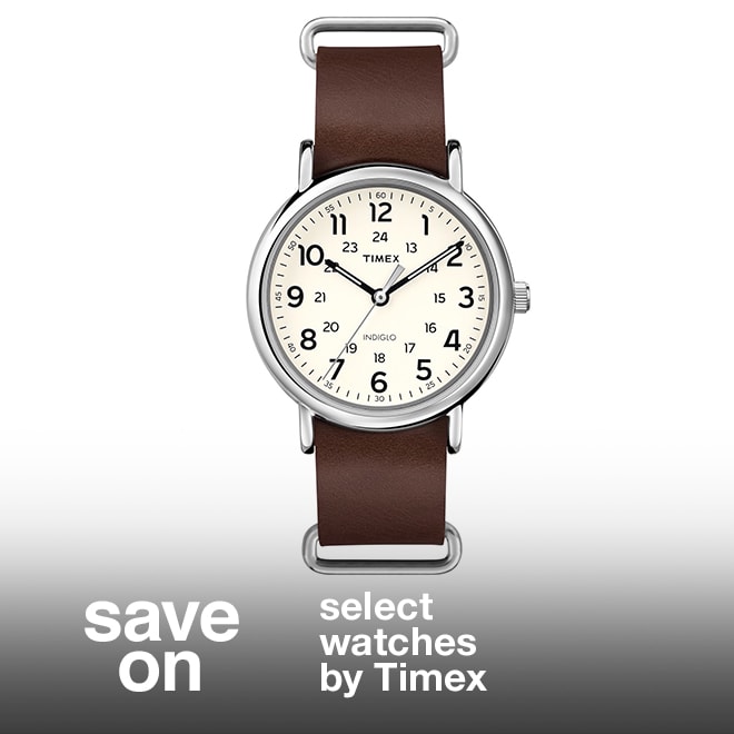 Save on Select Watches by Timex