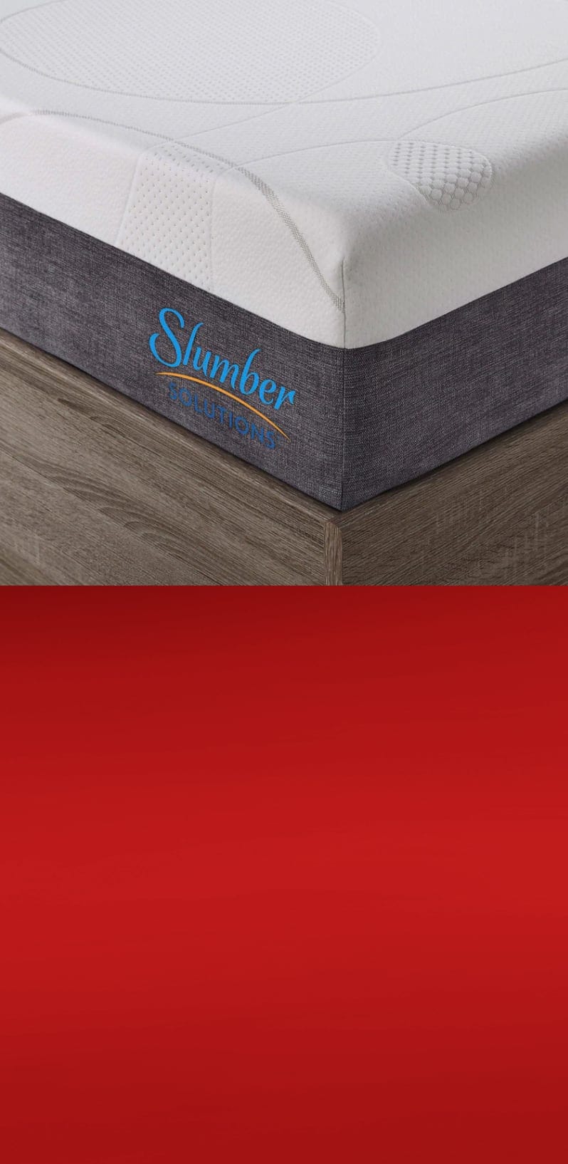 Select mattresses by Slumber Solutions. Up to 35% off*. Save Now.