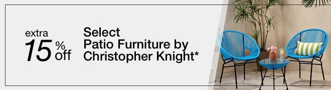 Extra 15% off Select Patio Furniture by Christopher Knight*