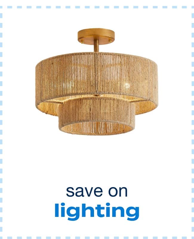 save on lighting