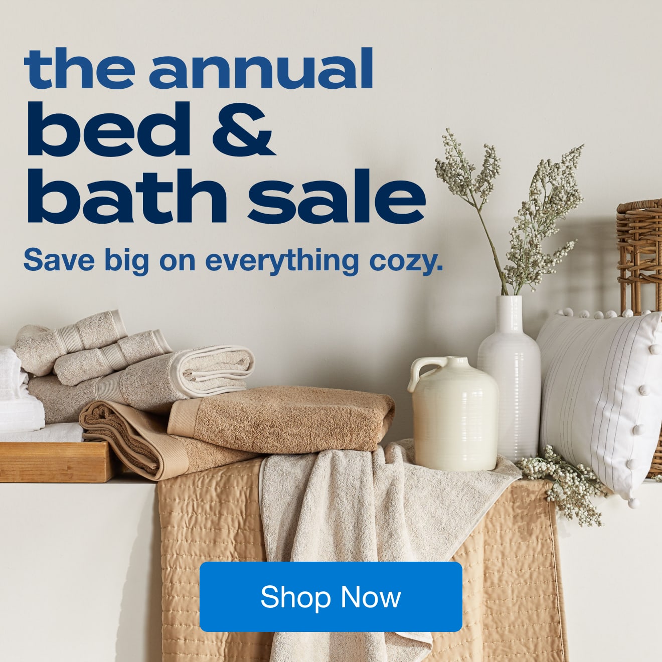 annual bed and bath sale