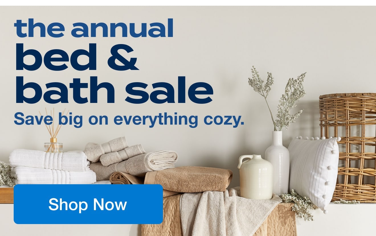 annual bed and bath sale