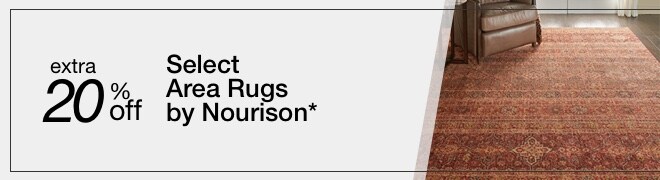 Extra 20% off Select Area Rugs by Nourison*