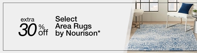 Extra 30% off Select Area Rugs by Nourison*