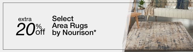 Extra 20% off Select Area Rugs by Nourison*