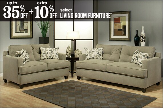 Extra 10% off Select Living Room Furniture*