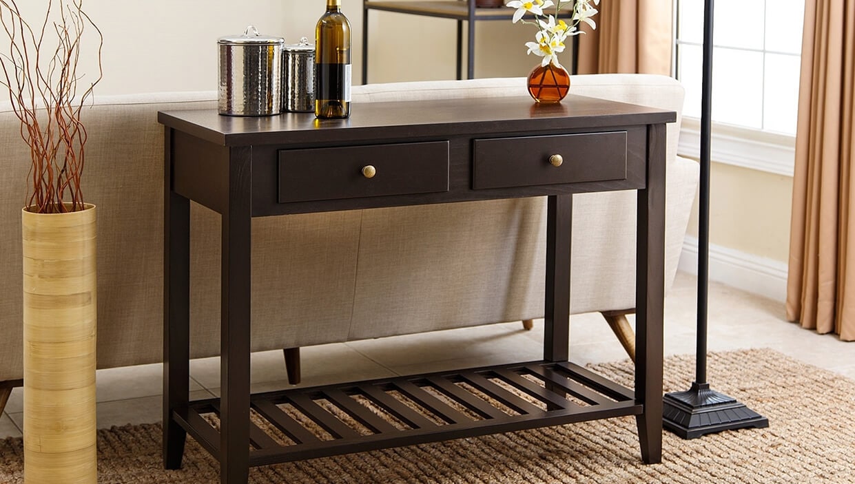 4 Easy Tips for Picking the Perfect Sofa Table | Overstock.com