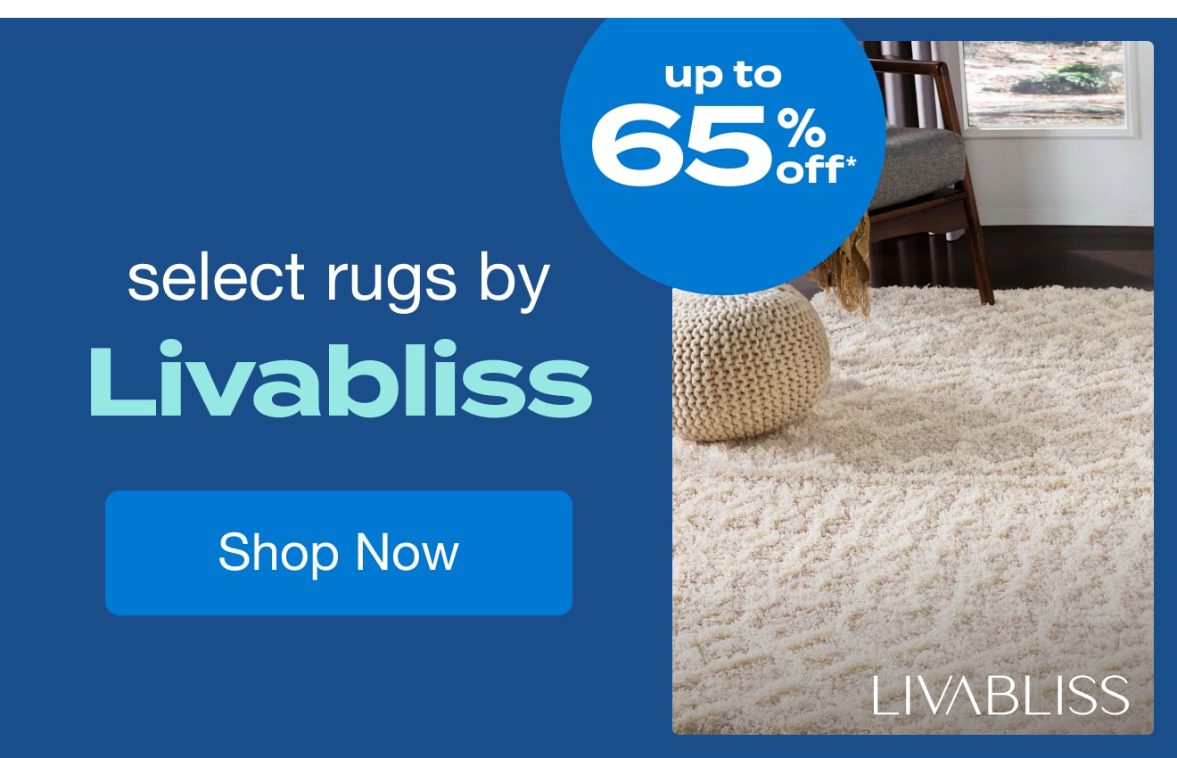 UP TO 65% OFF Select Rugs by Livabliss*