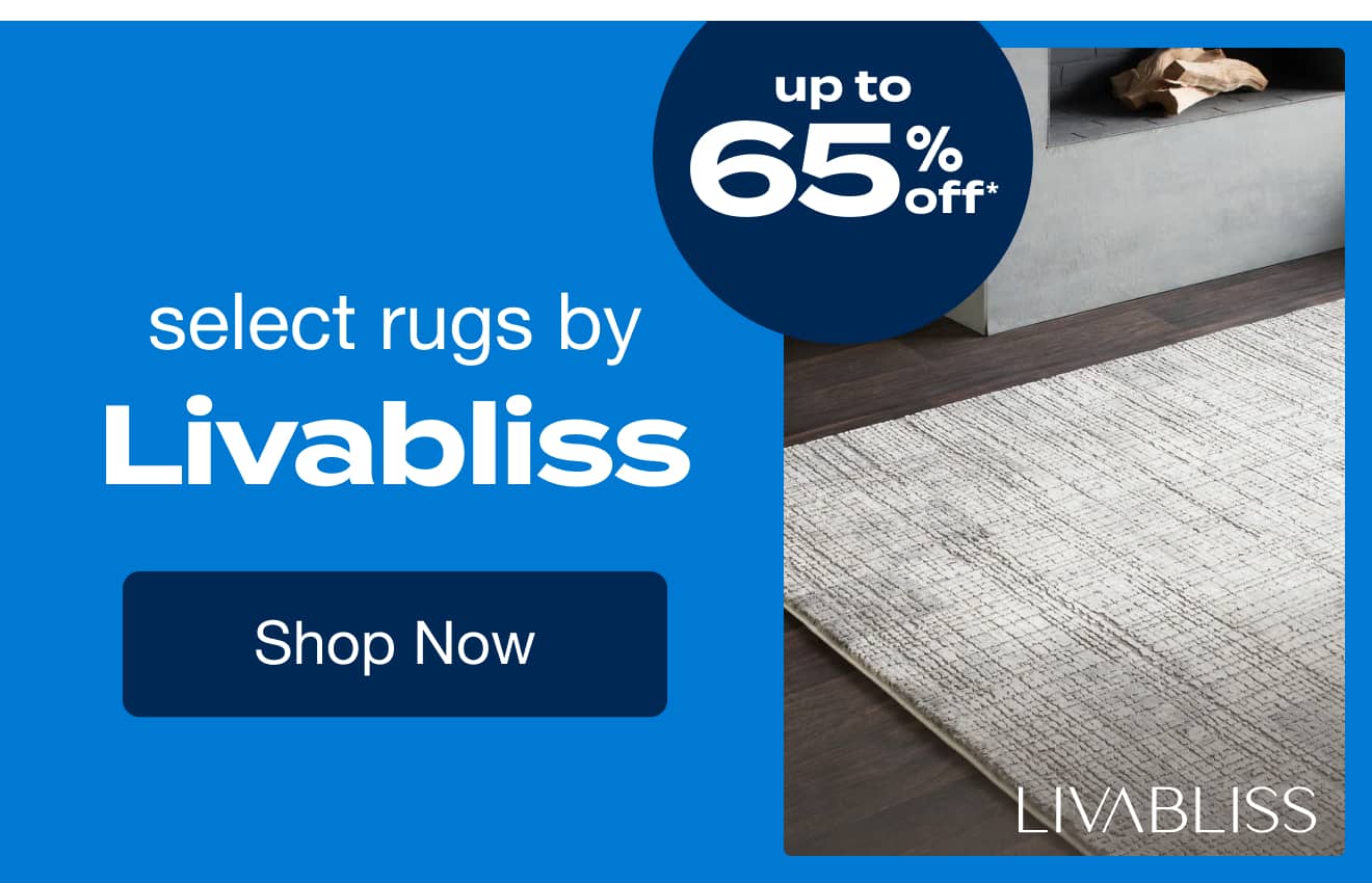 Up to 65% OFF Select Rugs by Livabliss*