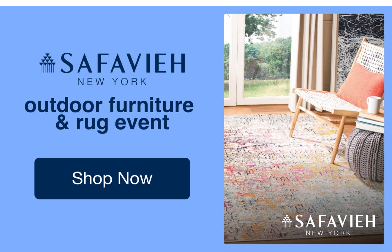 Safavieh’s Outdoor Furniture & Rug Event