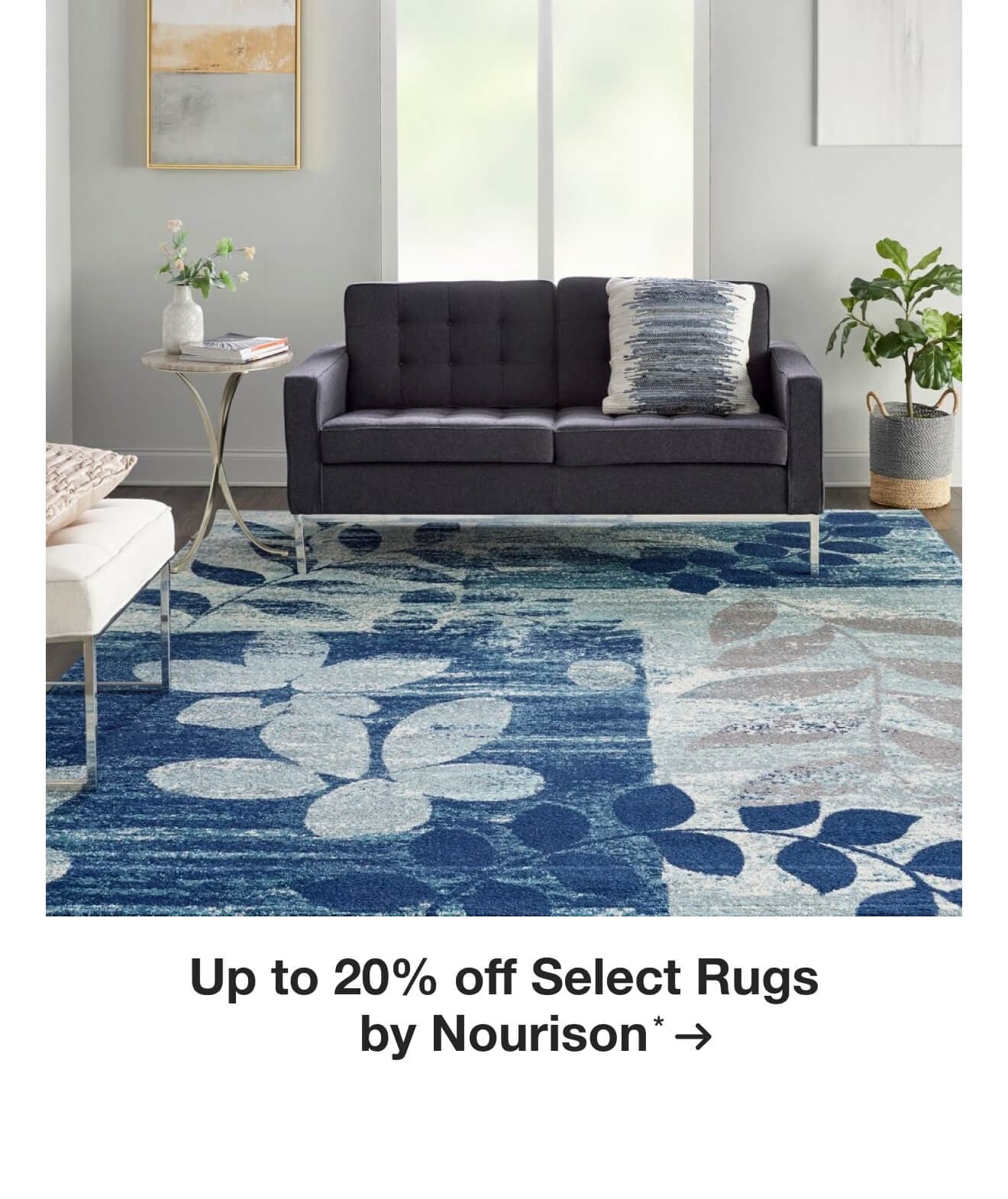 Up to 20% off Select Rugs by Nourison*