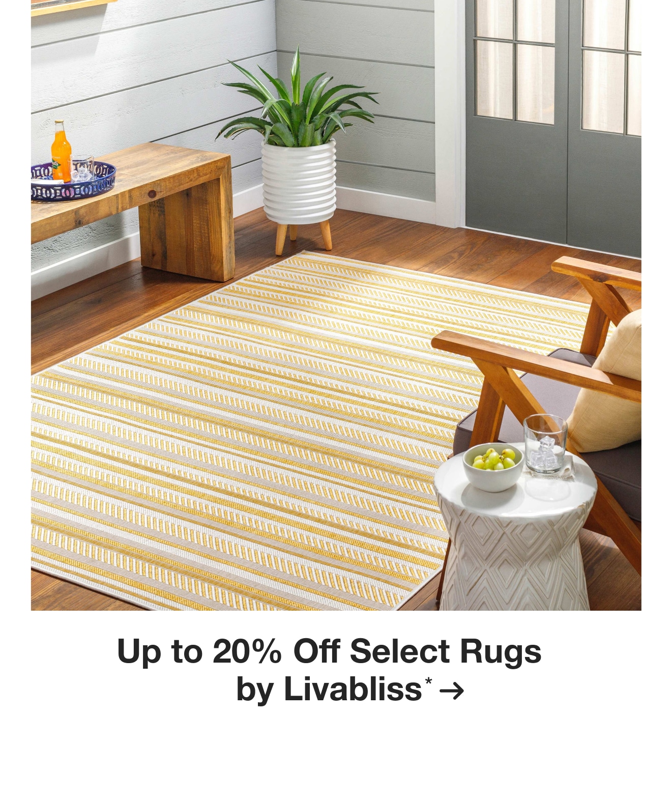 Up to 20% Off Select Rugs by Livabliss*