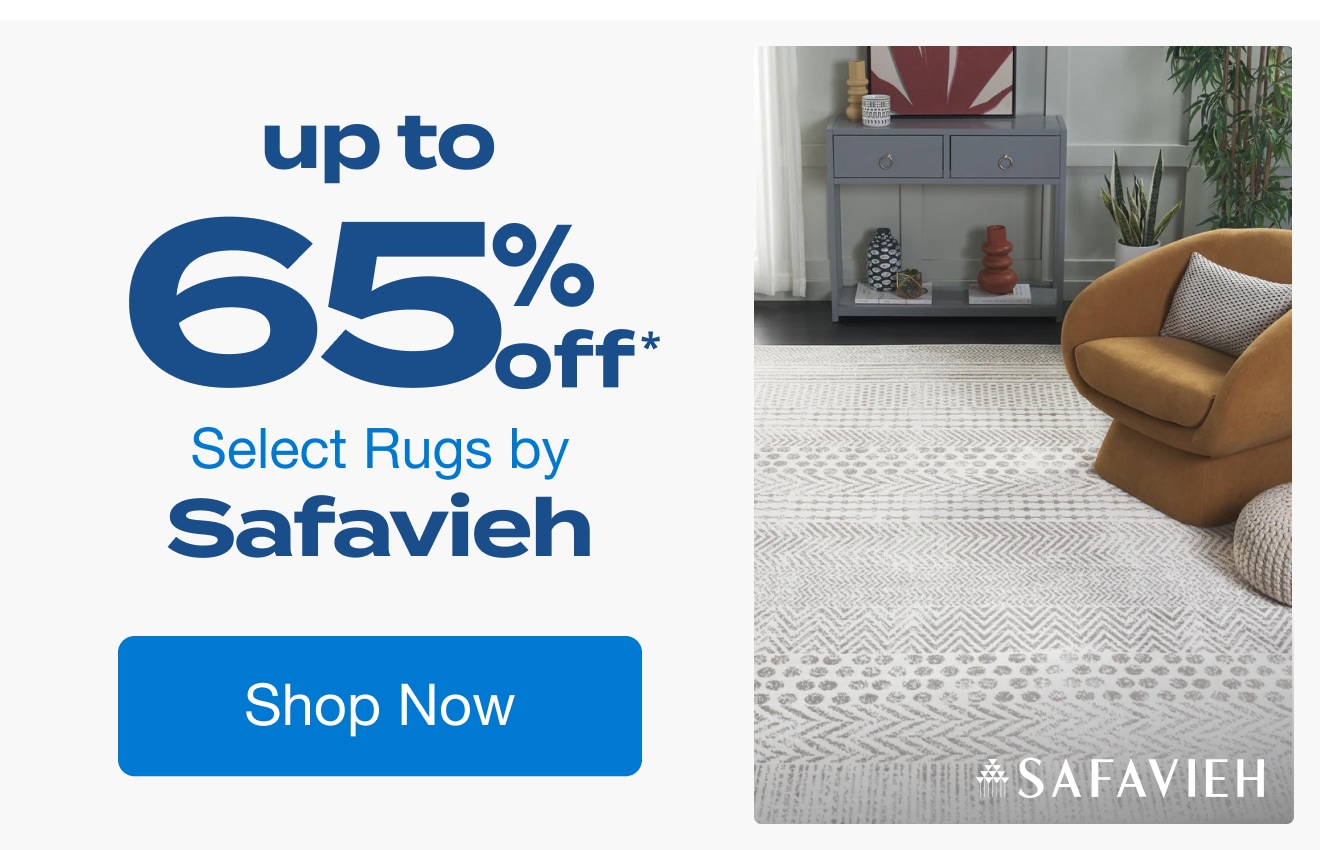 Up to 65% Off Select Rugs by Safavieh*