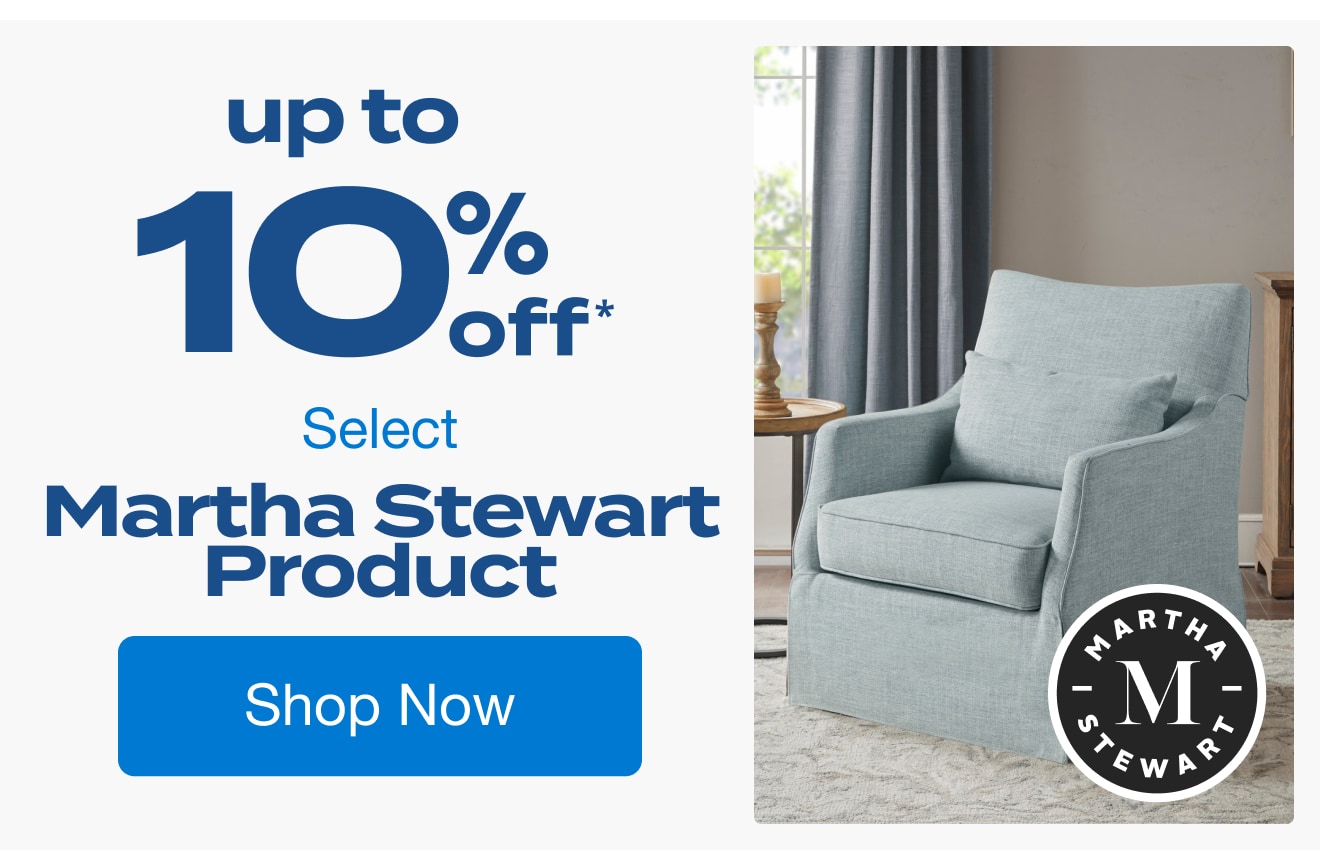 Extra 10% Off Select Martha Stewart Product*