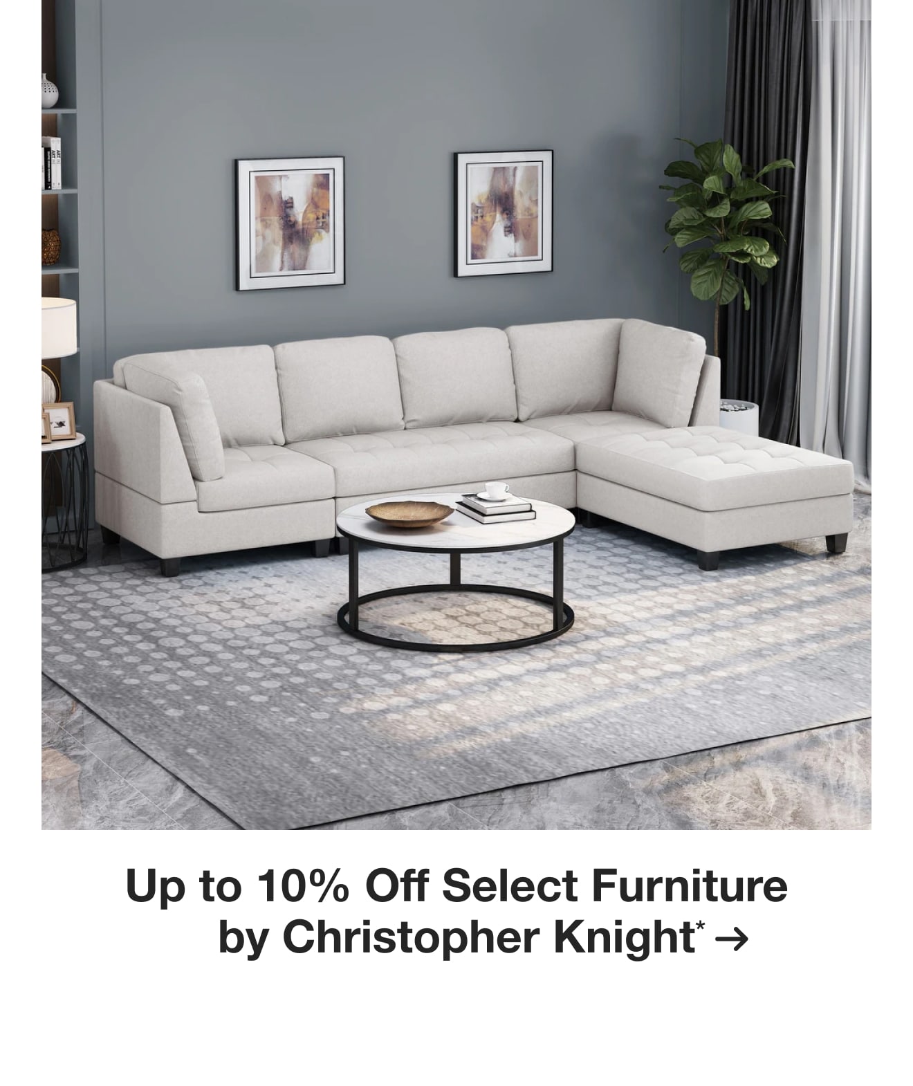 Up to 10% Off Select Furniture by Christopher Knight Home*