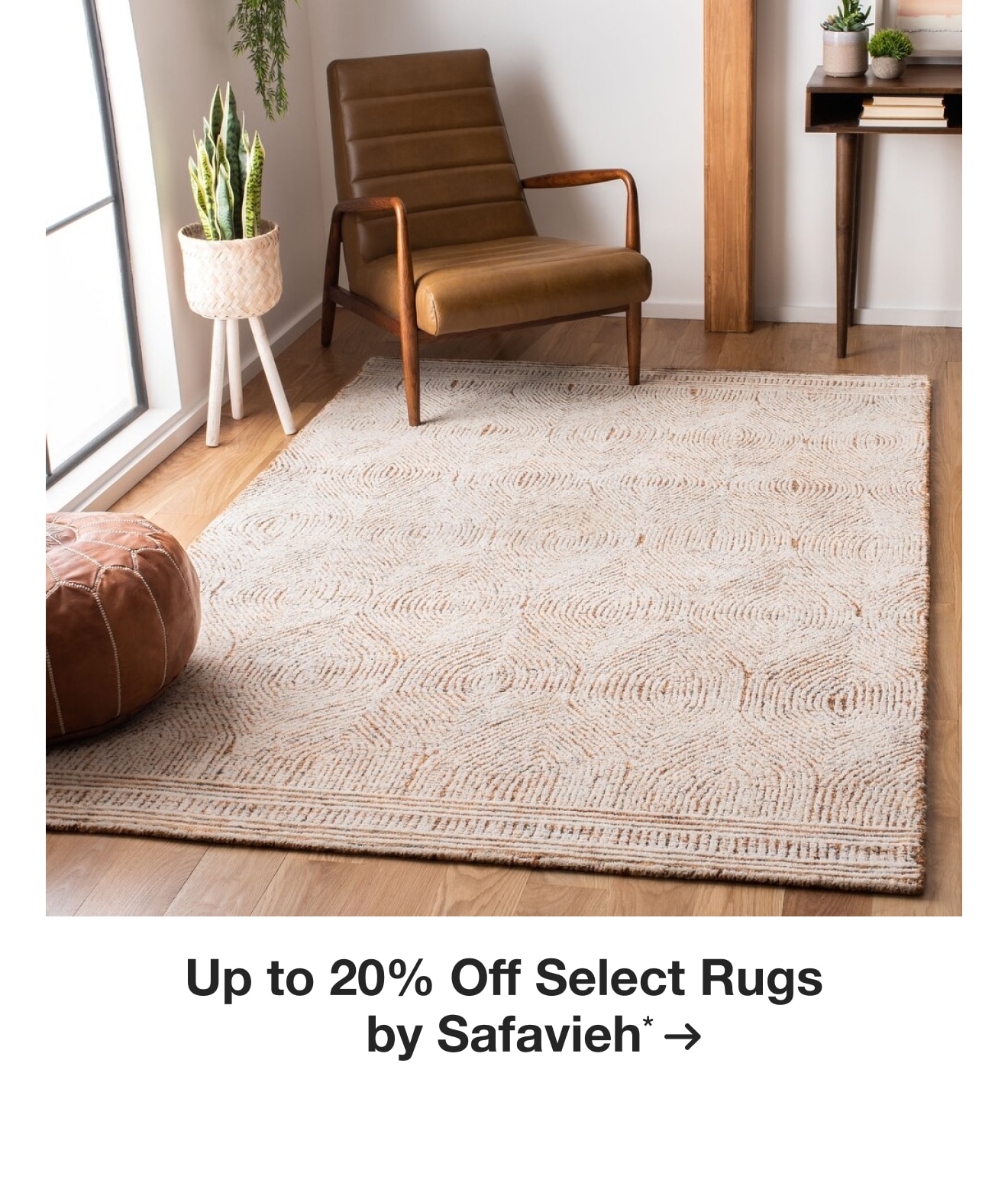 Up to 20% Off Select Rugs by Safavieh*