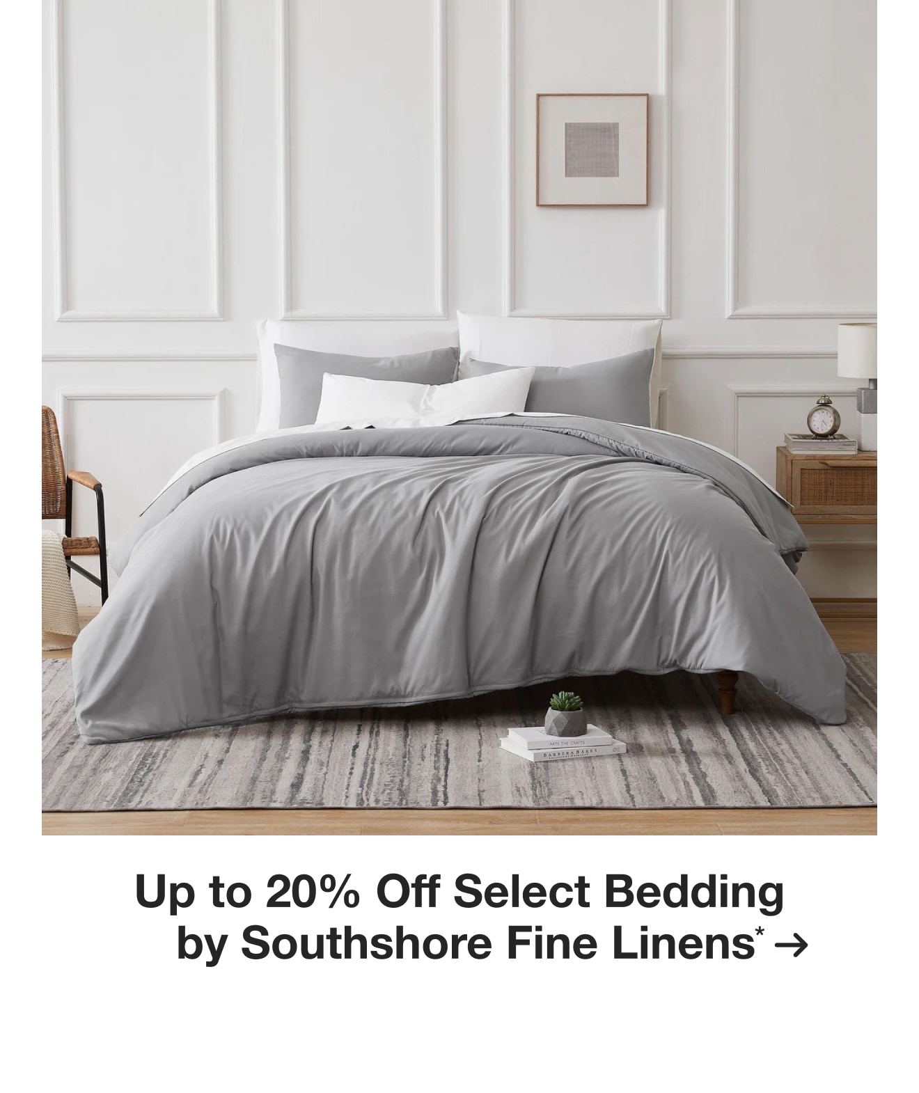 Up to 20% Off Select Bedding by Southshore Fine Linens*