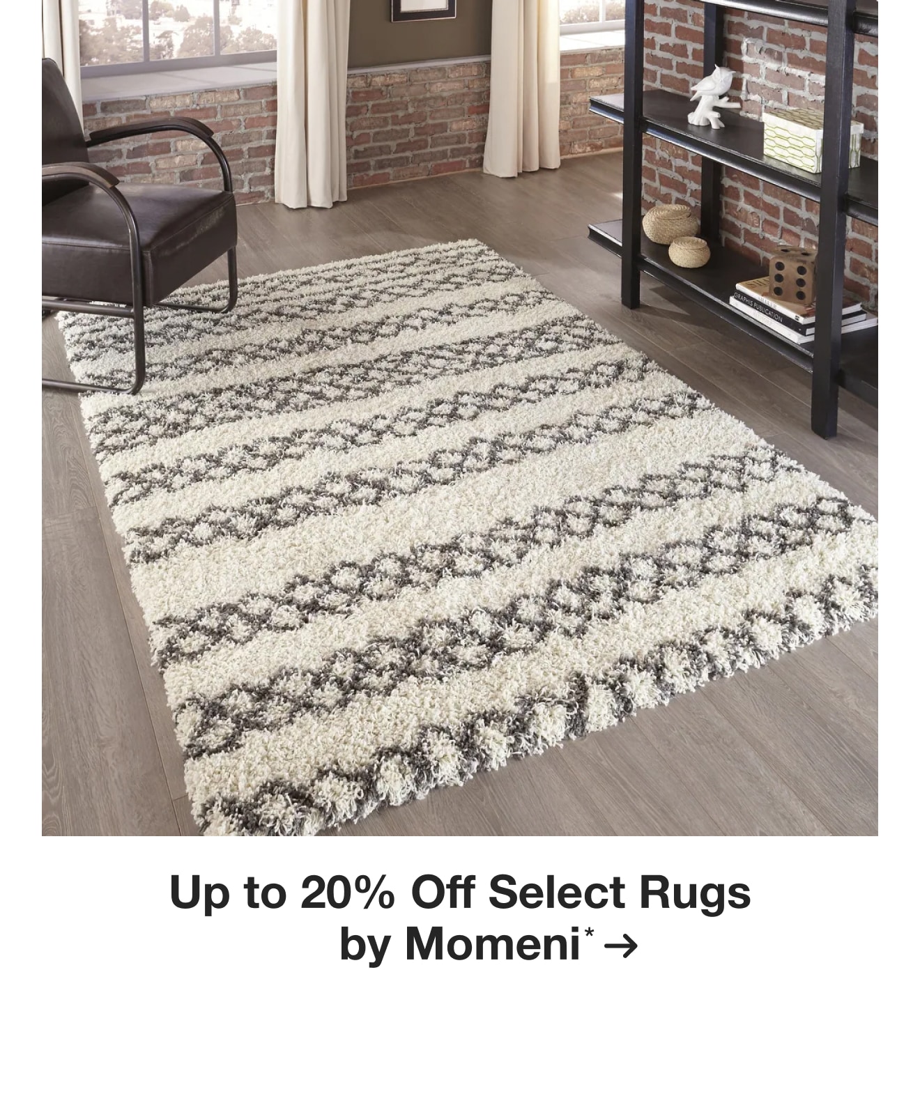 Up to 20% Off Select Rugs by Momeni*