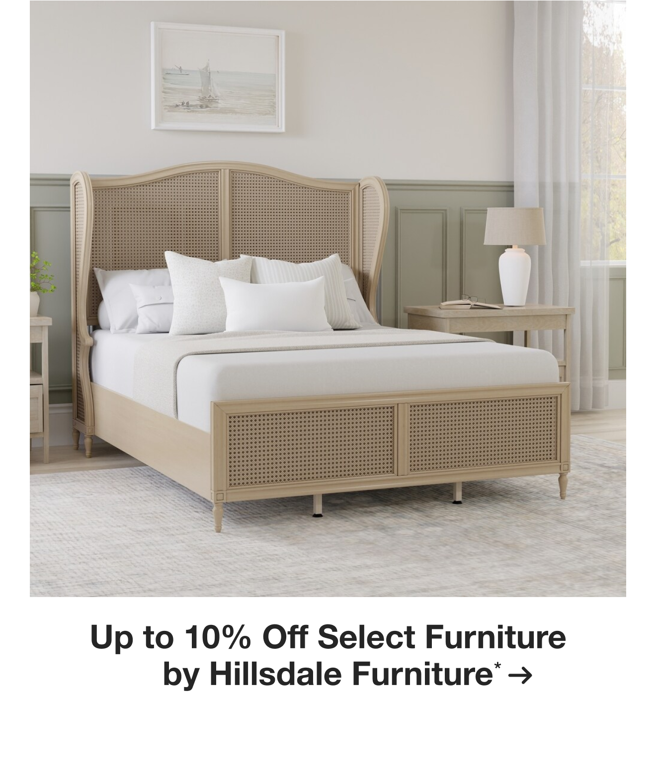 Up to 10% Off Select Furniture by Hillsdale Furniture*