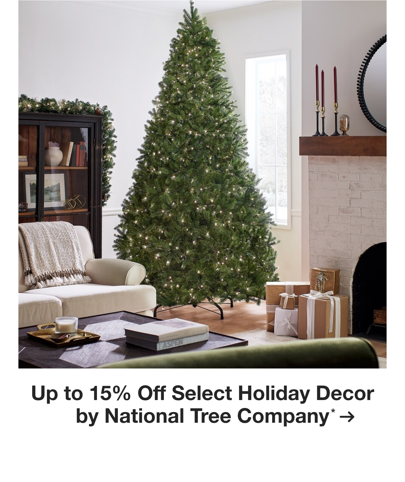 Up to 15% Off Select Home Decor by National Tree*