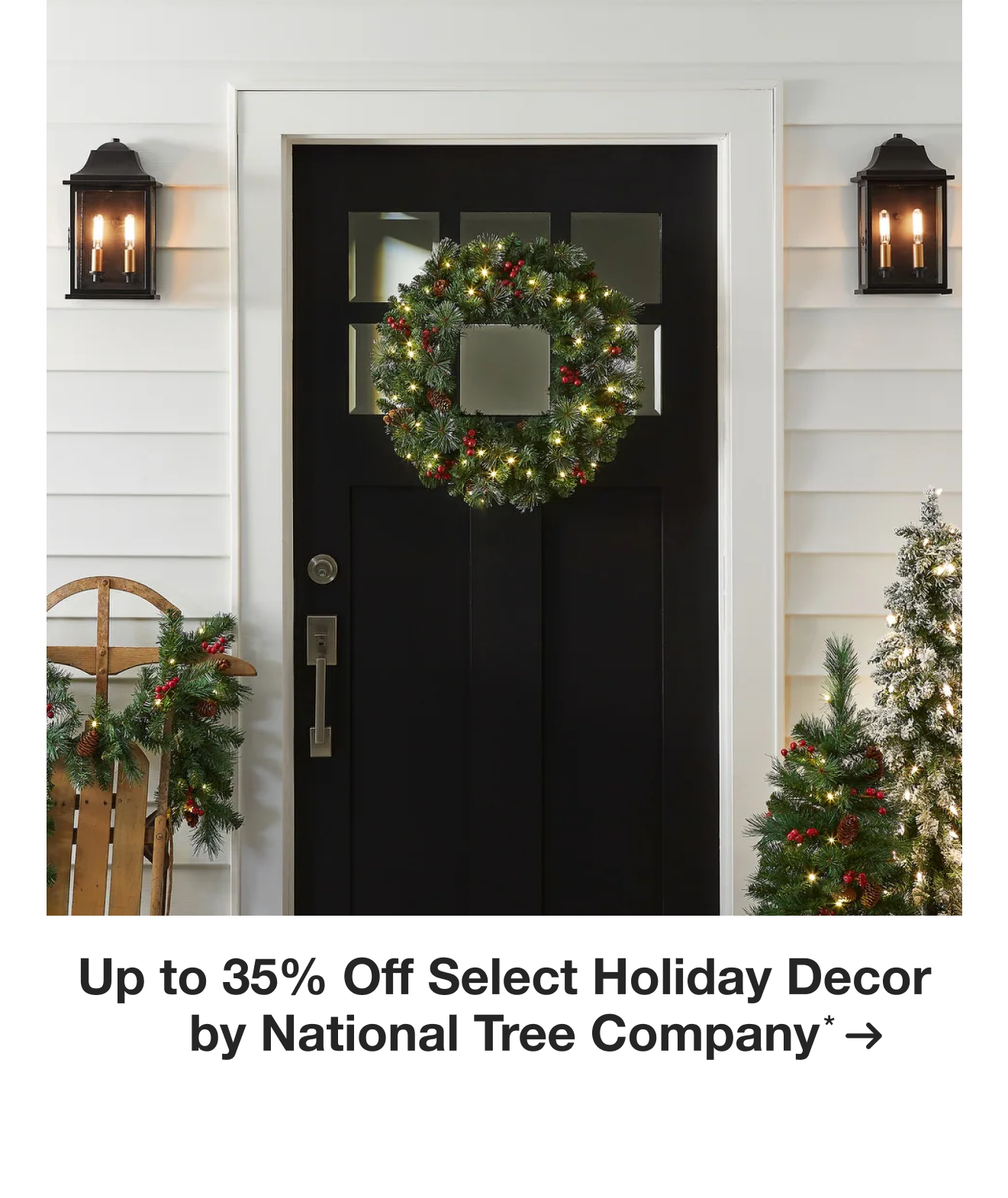 Up to 35% Off Select Home Decor by National Tree*